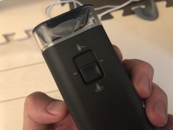 上がバーチャルウォールモード、下がヘイローモード