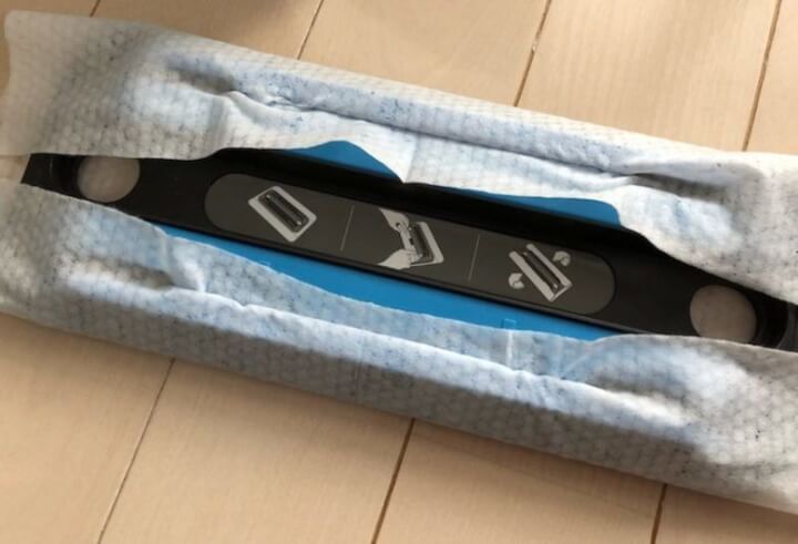 クイックルワイパーと一緒