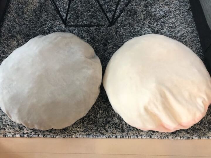 クッションでルンバ対策