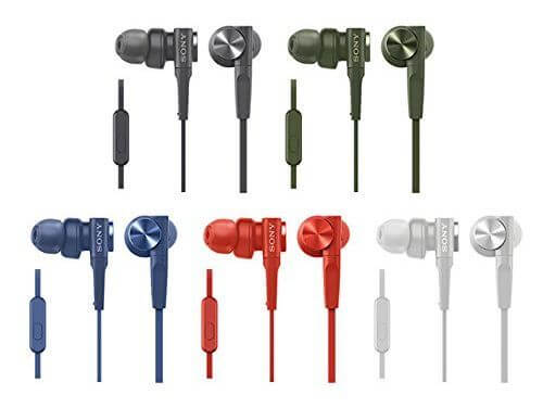 SONY イヤホン 重低音モデル MDR-XB55AP