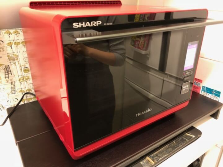 この上にヘルシオを載せます